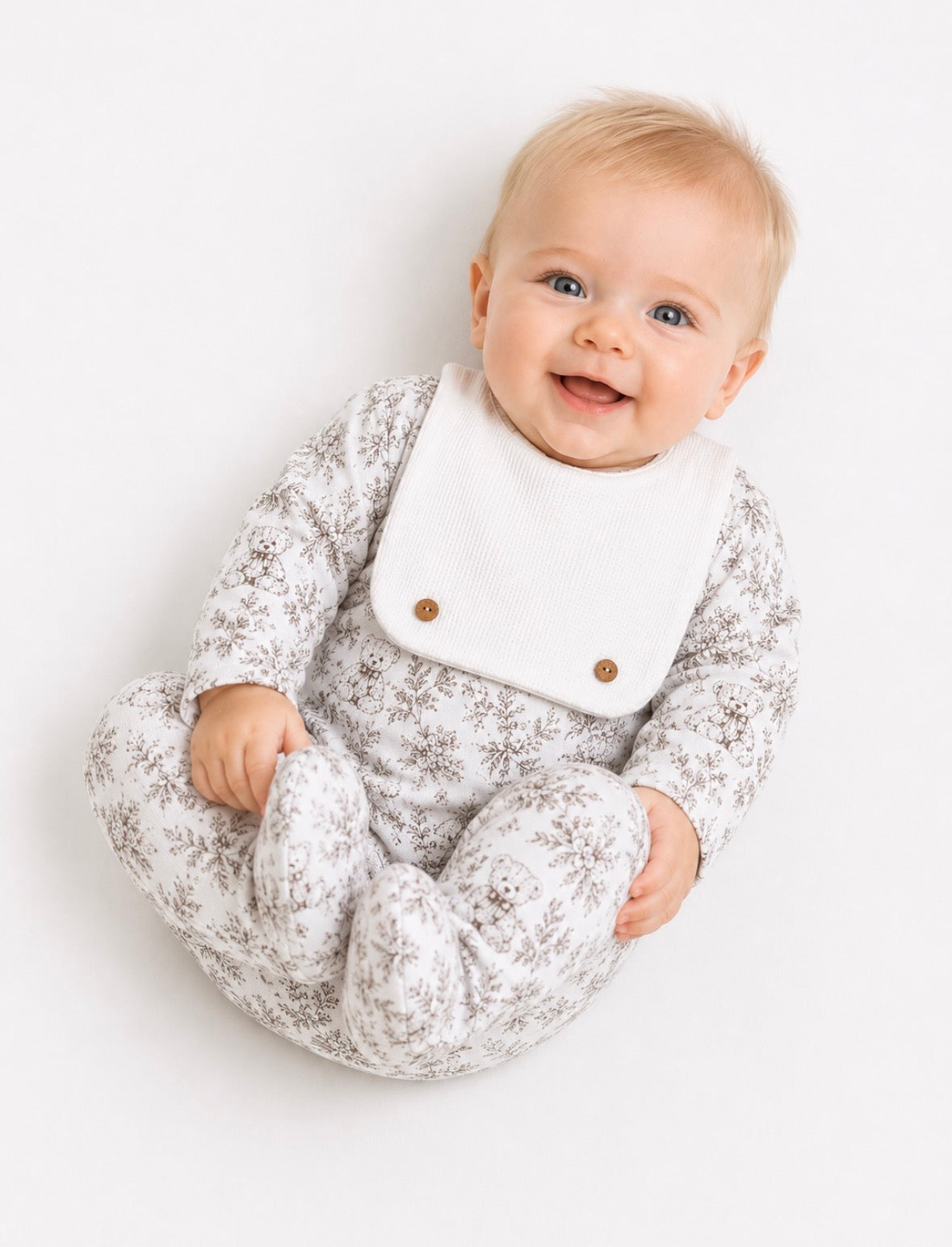 The Bear and bloom babygrow