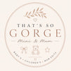 That's So Gorge - Home