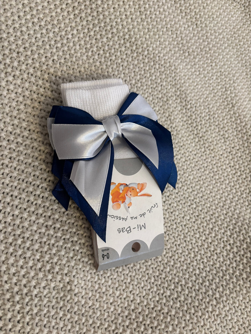 The Bella Bow Socks
