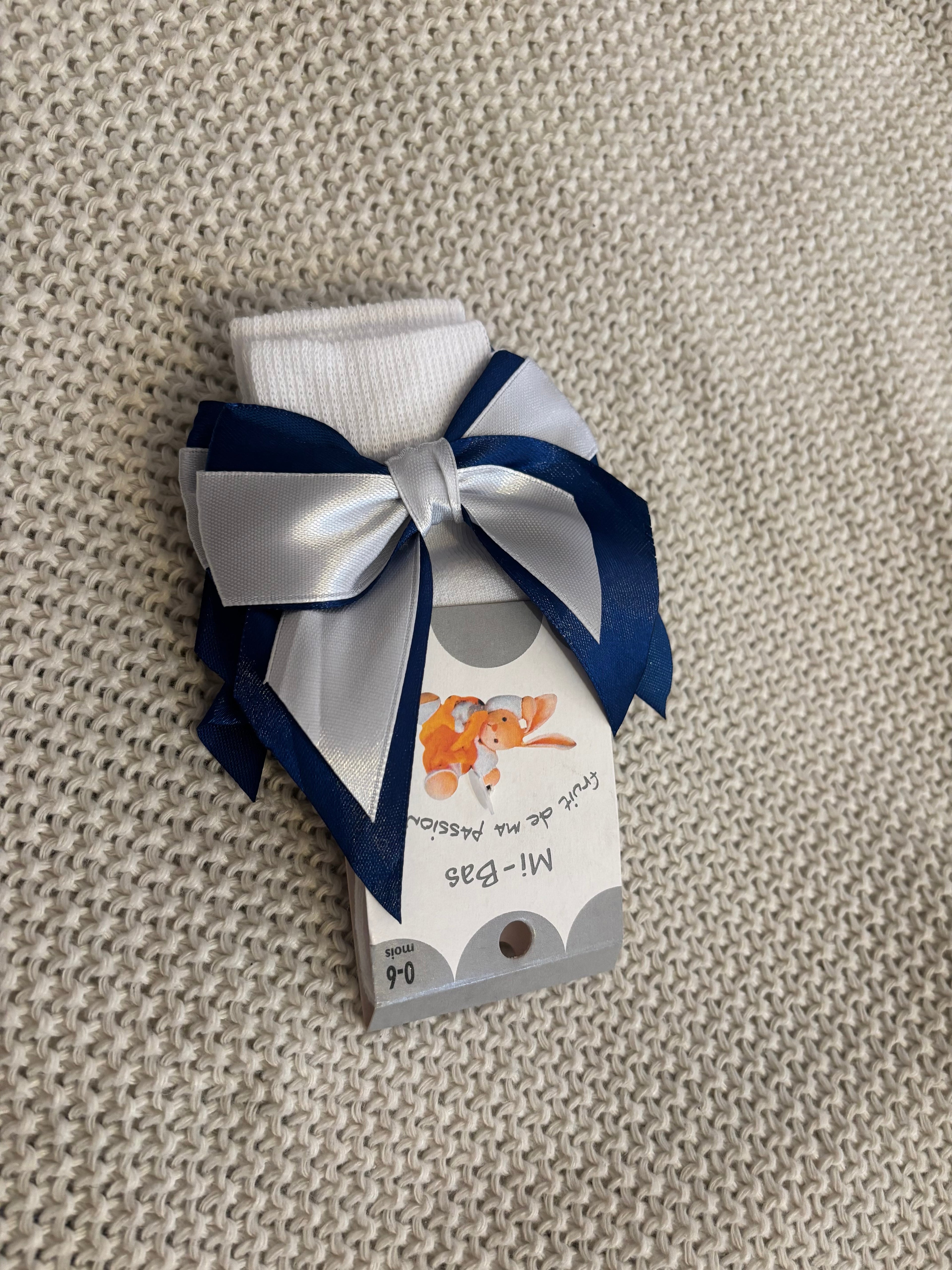 The Bella Bow Socks
