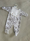 The Bear and bloom babygrow